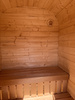 Sauna KOBA Kwadro MICRO + balia do schładzania / Strefa regeneracji SuperMario