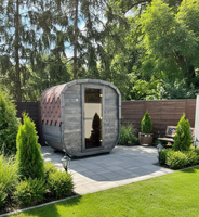 Sauna KOBA Kwadro MINI 1,5m 1 pomieszczenie bez tarasu